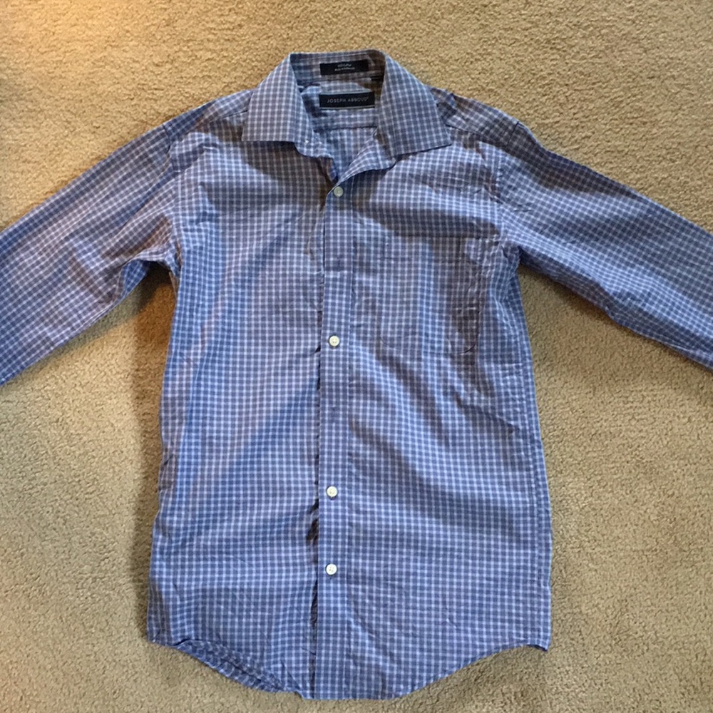Boy's Plaid Joseph Abboud Button-down